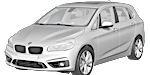BMW F45 U205C Fault Code